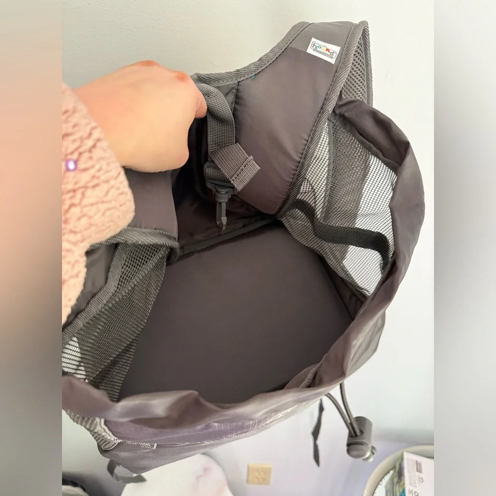 Outward Hound PupPak Front-Pack Dog Carrier With Interior Harness Clip